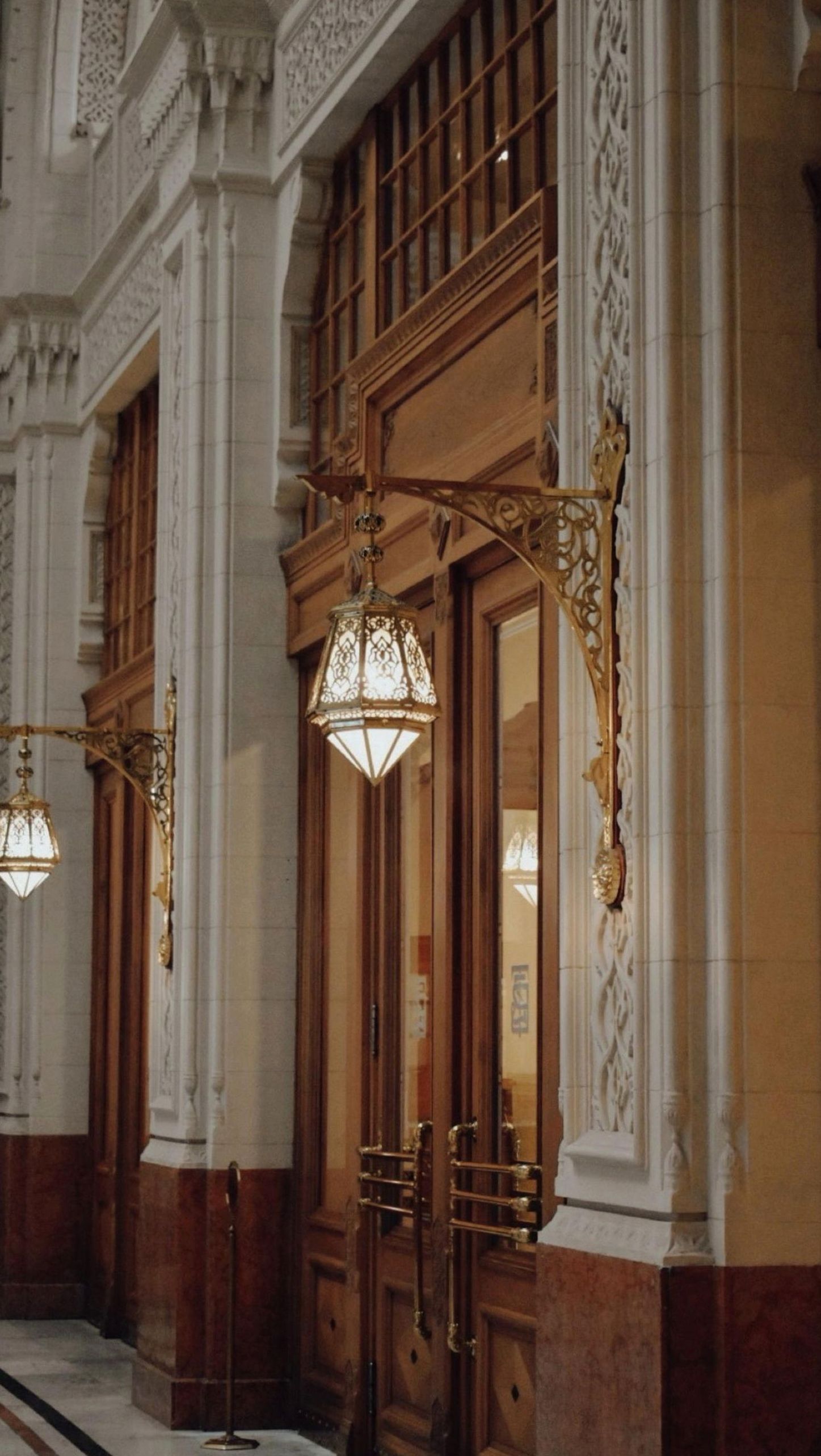 Hotel Entrance and Lobby View