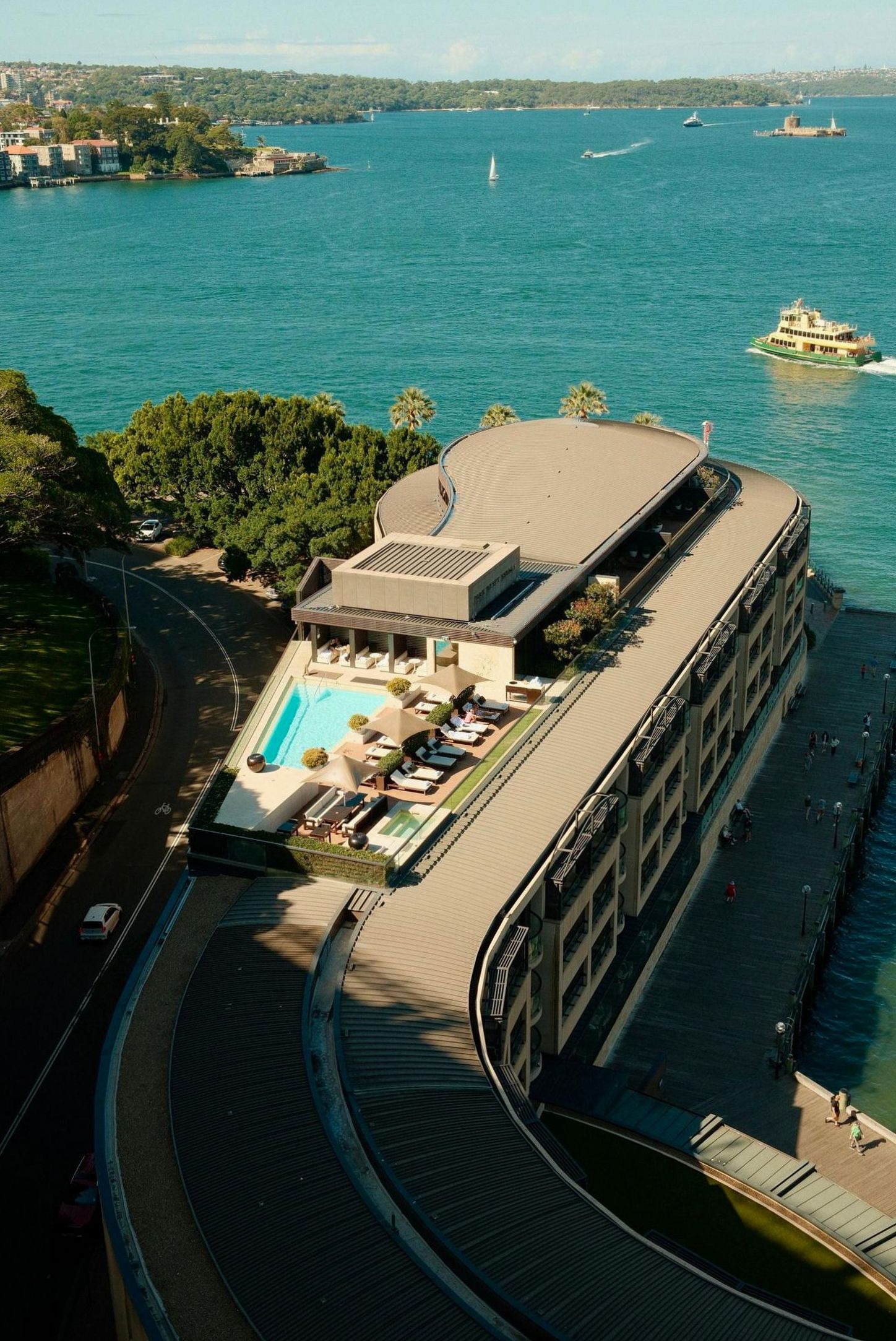 Golden Moments Hotel Aerial View