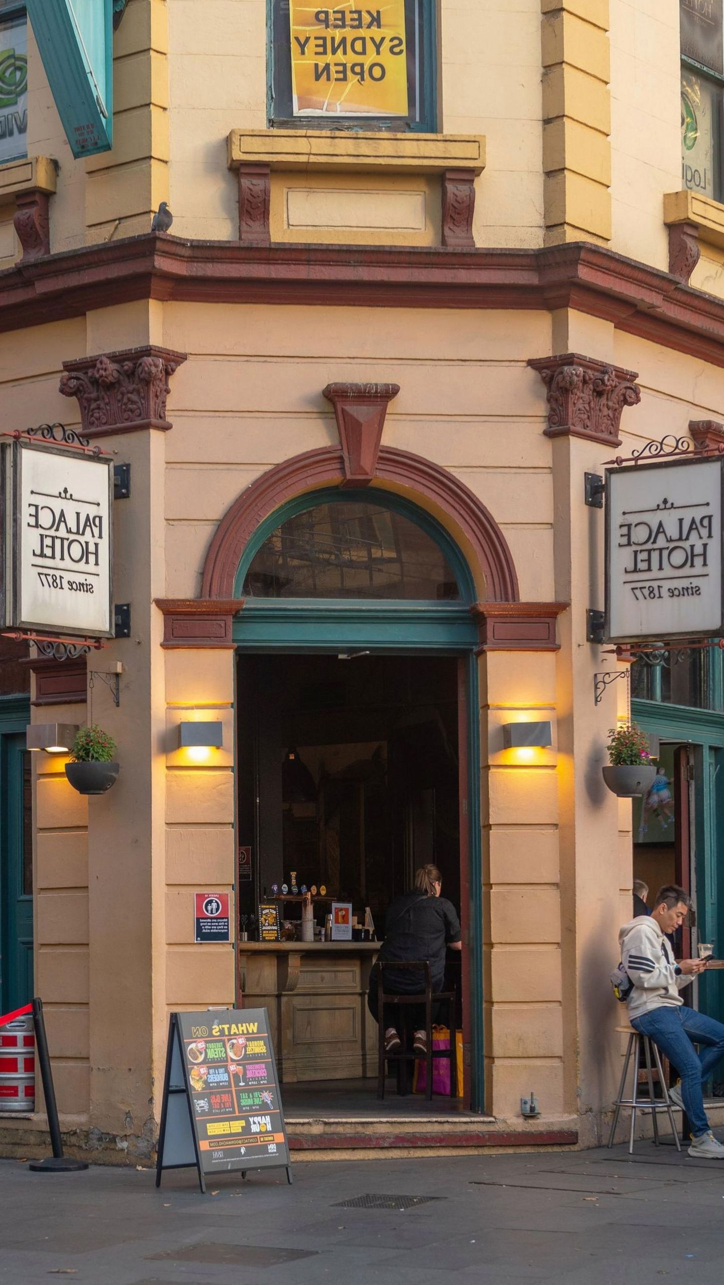 Hotel Exterior Facade
